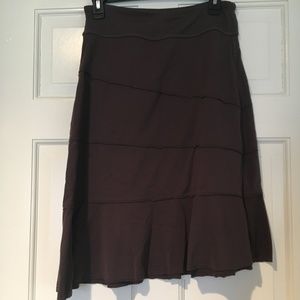 Athleta brown skirt size S
